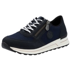 Rieker Sneaker, Freizeitschuh, Halbschuh, Schnürschuh im Materialmix