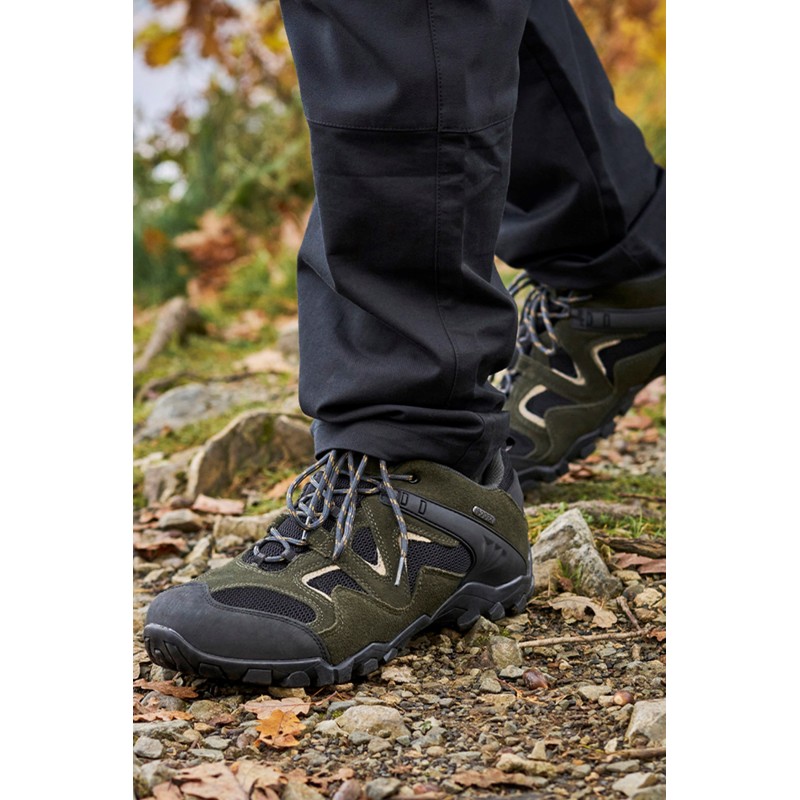 Curlews Herren Wildlederschuhe - Khaki