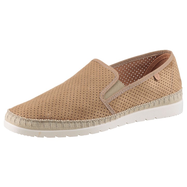 VERBENAS Slipper "Boris Hole Gallery", Espadrilles, Sommerschuh, Freizeitschuh mit luftiger Perforierung