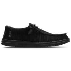 HEYDUDE Wally Stretch Sox Herren Schuhe - Schwarz - Größe: 40 - Canvas - Foot Locker