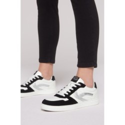 SOCCX Sneaker, mit Zehenkappe aus Veloursleder