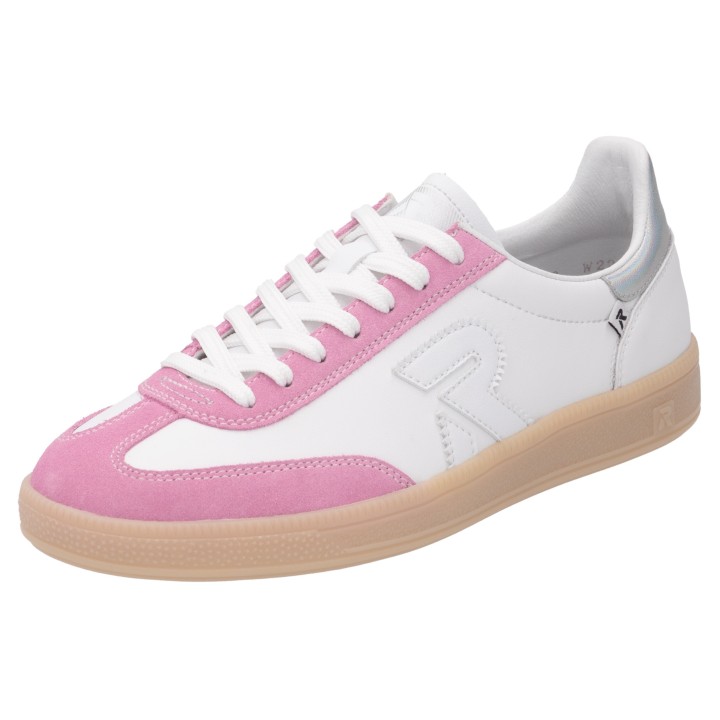 RIEKER Sport Sneaker "San Diego", Retro-Sneaker, Freizeitschuh, Halbschuh mit herausnehmbarem Fußbett