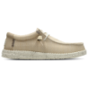 HEYDUDE Wally Stretch Sox Herren Schuhe - Beige - Größe: 40 - Canvas - Foot Locker
