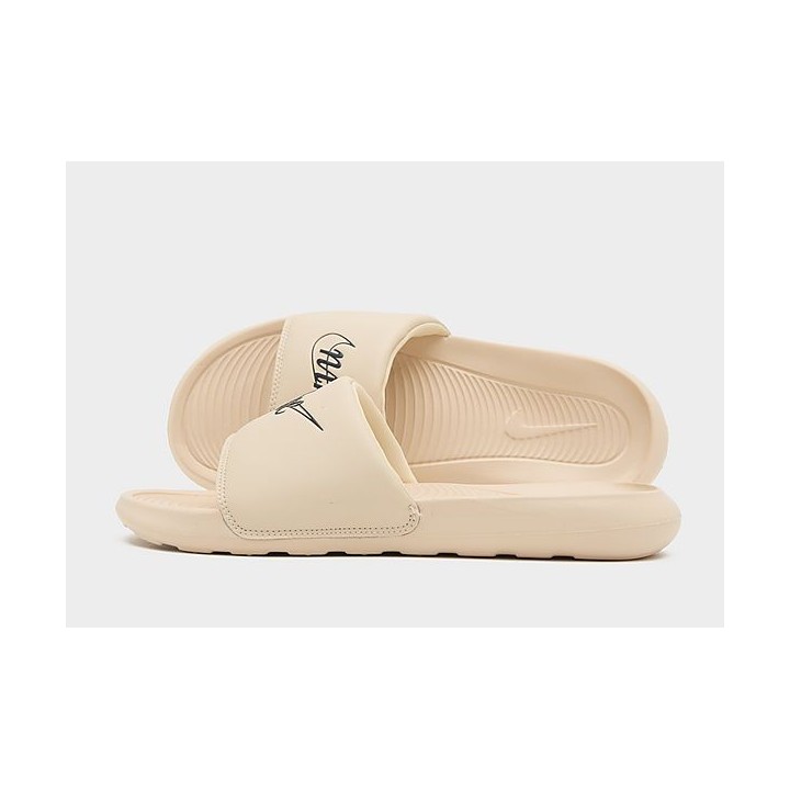 Nike Victori One Slipper Damen - Brown - Womens, Brown