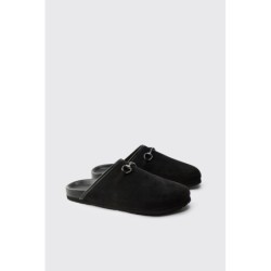Mules mit Absatz - Schwarz - 41, Schwarz