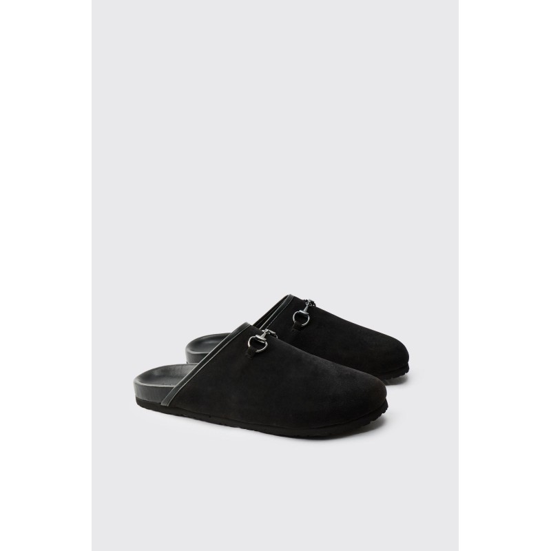 Mules mit Absatz - Schwarz - 41, Schwarz