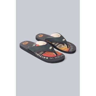 Jekyl Herren-AOP-Flip-Flops - Orange