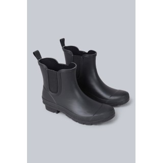Step Damen Gummistiefel - Schwarz