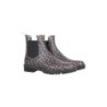 Lynx Gemusterte Damen Chelseastiefel - Schwarz
