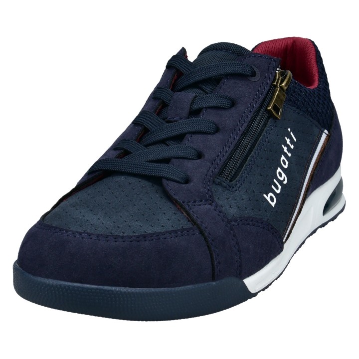 bugatti Sneaker, Schnürschuh, Halbschuh, Freizeitschuh mit Kontrastbesätzen