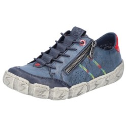 Rieker Sneaker, Freizeitschuh, Halbschuh, Schlupfschuh, mit bunter Ziernaht