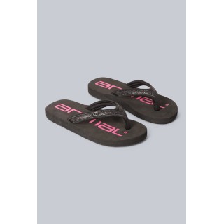 Swish Logo Kinder Flip-Flops - Schwarz