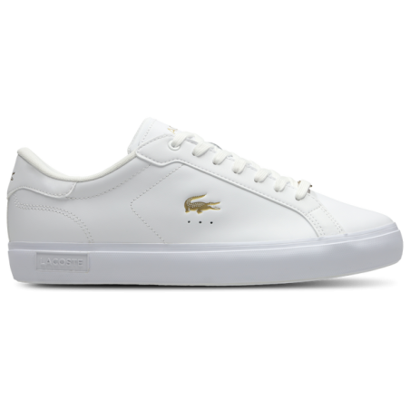 Lacoste Powercourt Herren Schuhe - Weiß - Größe: 40.5 - Leder - Foot Locker