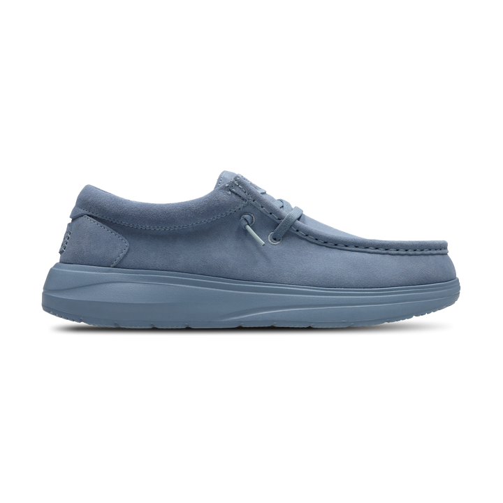 HEYDUDE Suede Herren Schuhe - Blau - Größe: 41 - Canvas - Foot Locker