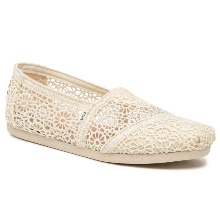 Halbschuhe Toms Alpargata 10016241 Beige