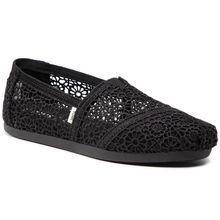 Halbschuhe Toms Alpargata 10016254 Schwarz