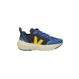 VEJA Jungen Sneaker CANARY LIGHT dunkelblau | 25
