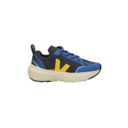 VEJA Jungen Sneaker CANARY LIGHT dunkelblau | 25
