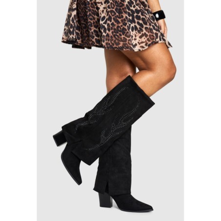 Western Stiefeletten - Black - 38, Black