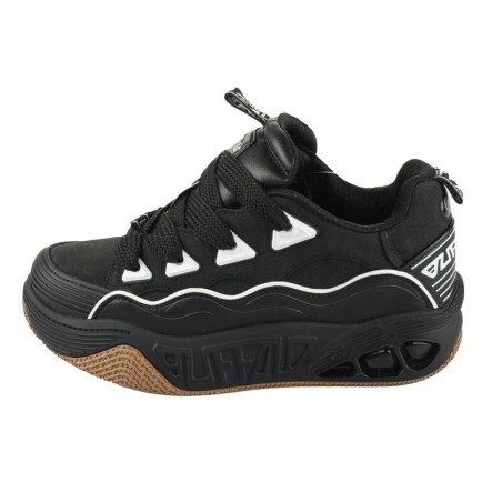 Buffalo Sneaker - HERO SKATE - EU37 bis EU40 - für Damen - Größe EU37 - schwarz/weiß
