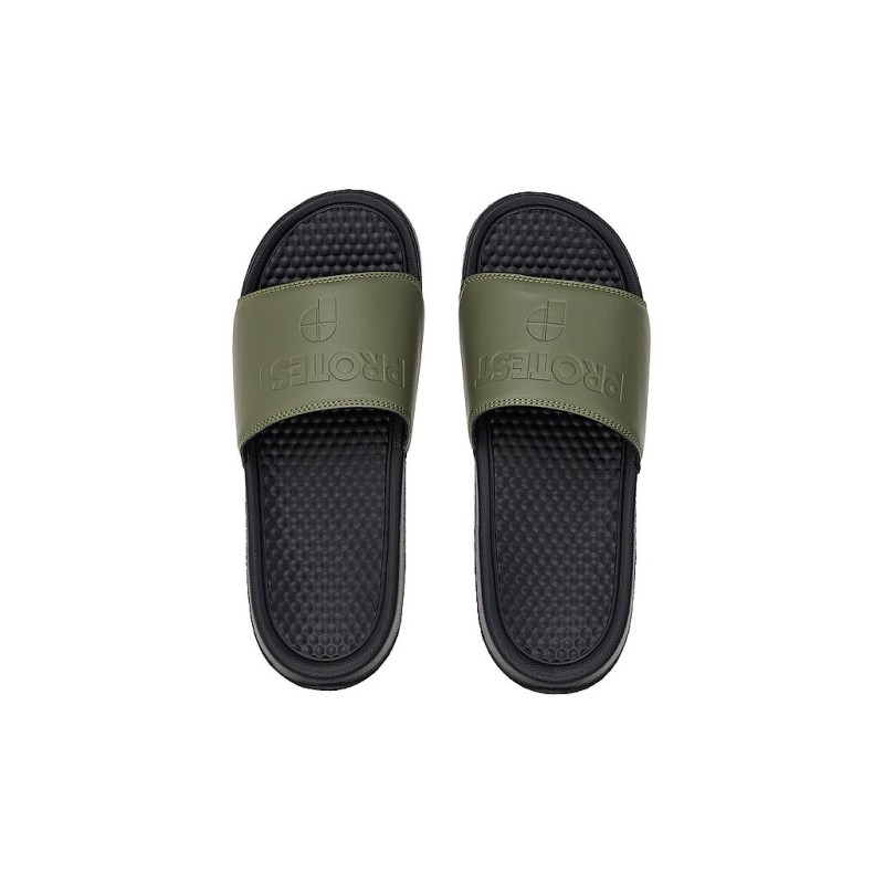 PROTEST Herren Badepantoffeln PRTBERDEN  olive | 41