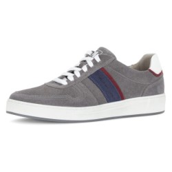 Pius Gabor Sneaker, Freizeitschuh, Halbschuh, Schnürer mit Kontrastbesätze, Weite G