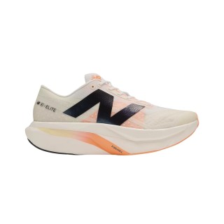 New Balance FuelCell SuperComp Elite v4 Schuhe Weiß Orange SS25, Größe 41,5 - EUR