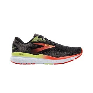 Brooks Ghost 16 Schuhe Schwarz Orange SS25, Größe 41 - EUR
