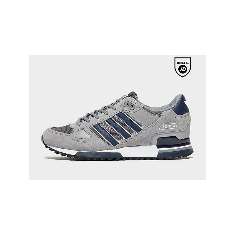 adidas Originals ZX 750 - Grey - Mens, Grey