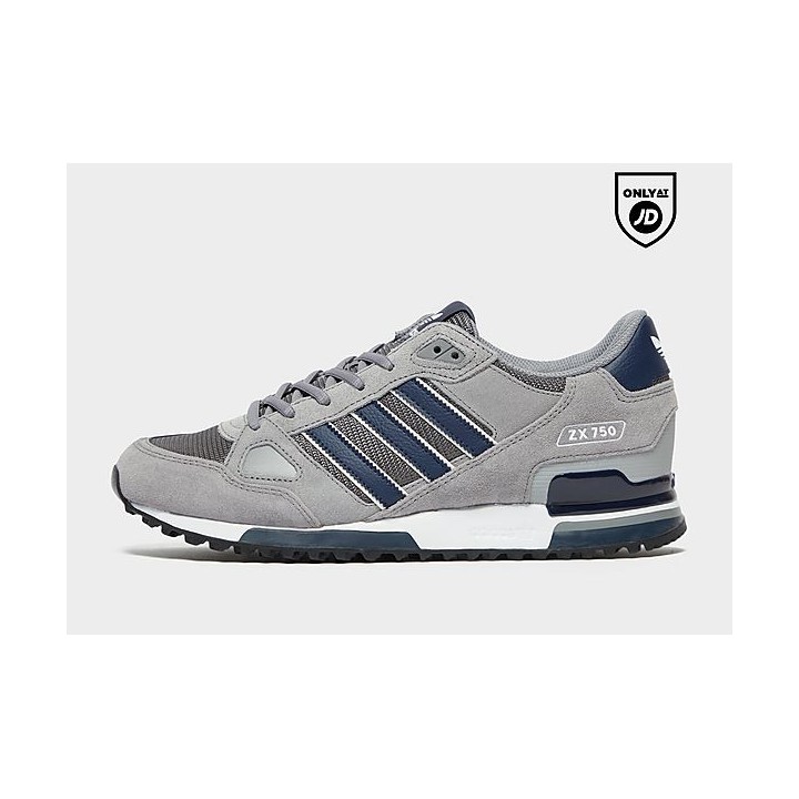 adidas Originals ZX 750 - Grey - Mens, Grey