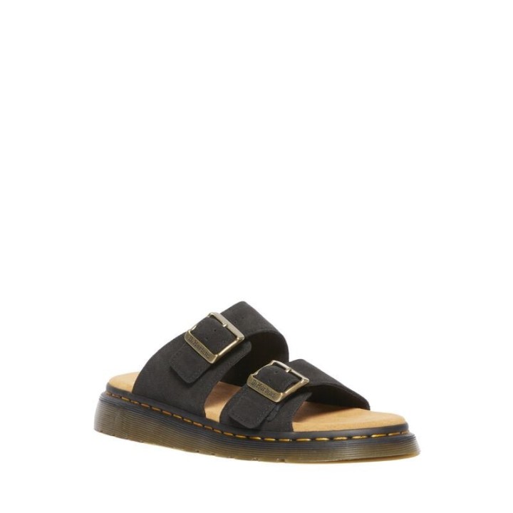 Dr. Martens Sandale - Josef Black EH Suede - EU36 bis EU40 - Größe EU36 - schwarz