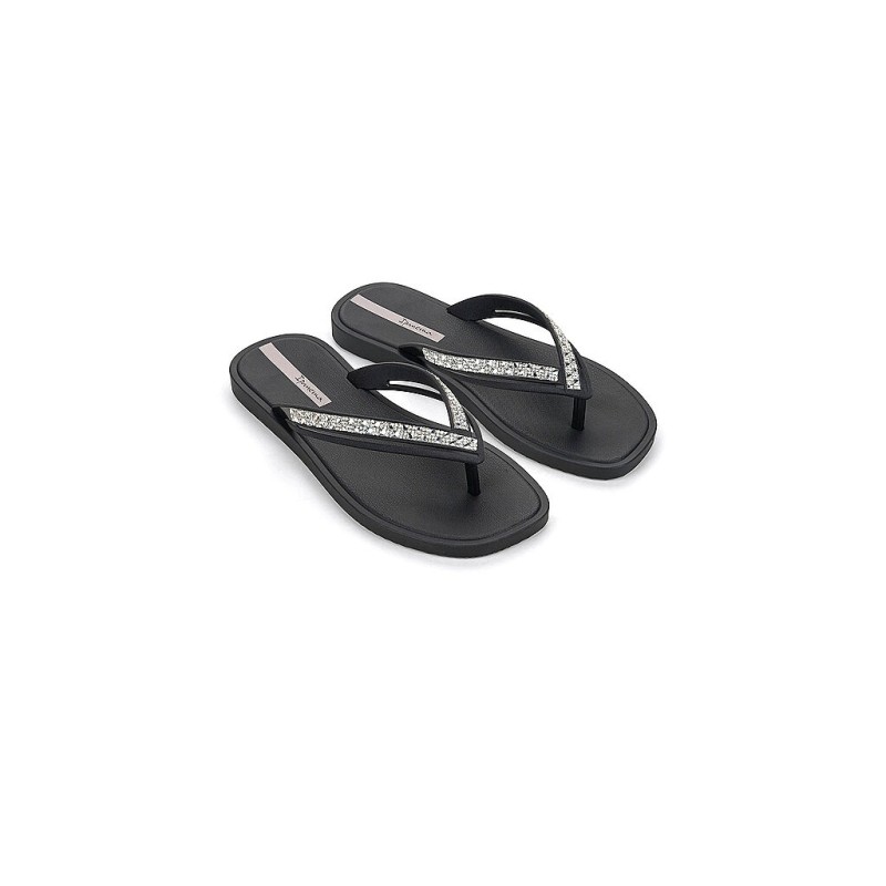 IPANEMA  Damen Zehentrenner Cristal Fem schwarz | 37