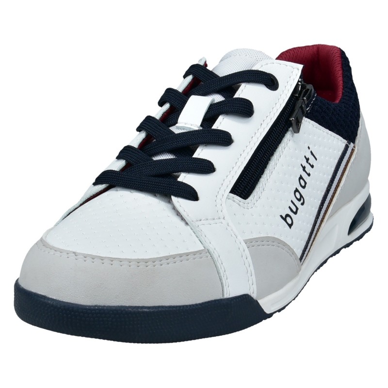 bugatti Sneaker, Schnürschuh, Halbschuh, Freizeitschuh mit Kontrastbesätzen