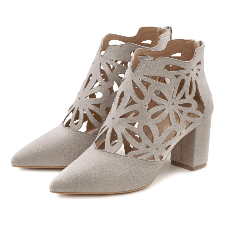 High-Heel-Stiefelette