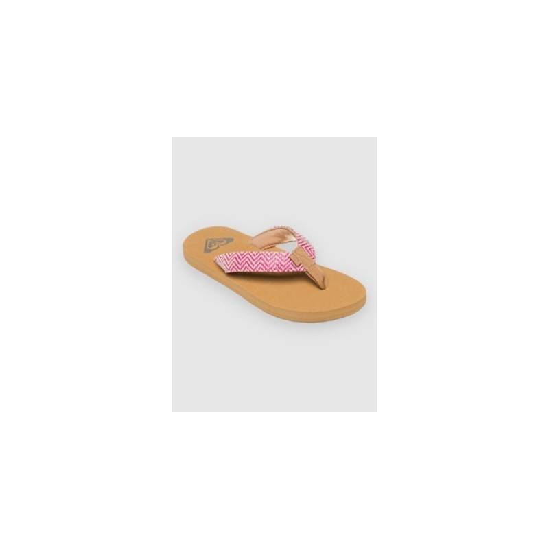 Roxy Rg Porto Raffia Kids Sandalen rot