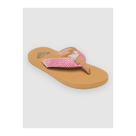 Roxy Rg Porto Raffia Kids Sandalen rot