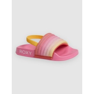 Roxy Tw Slippy Ribb Kids Sandalen pink