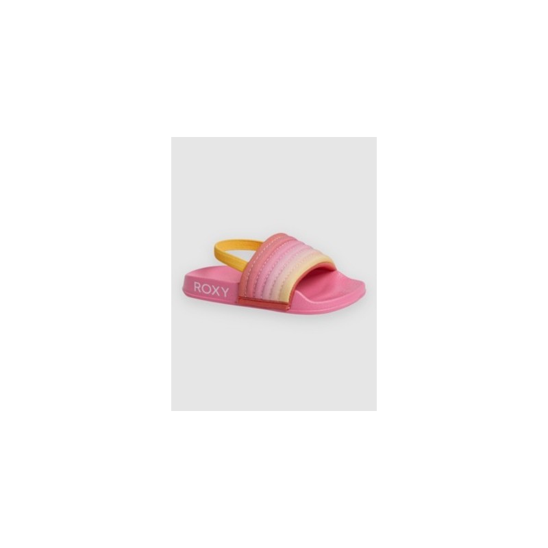 Roxy Tw Slippy Ribb Kids Sandalen pink