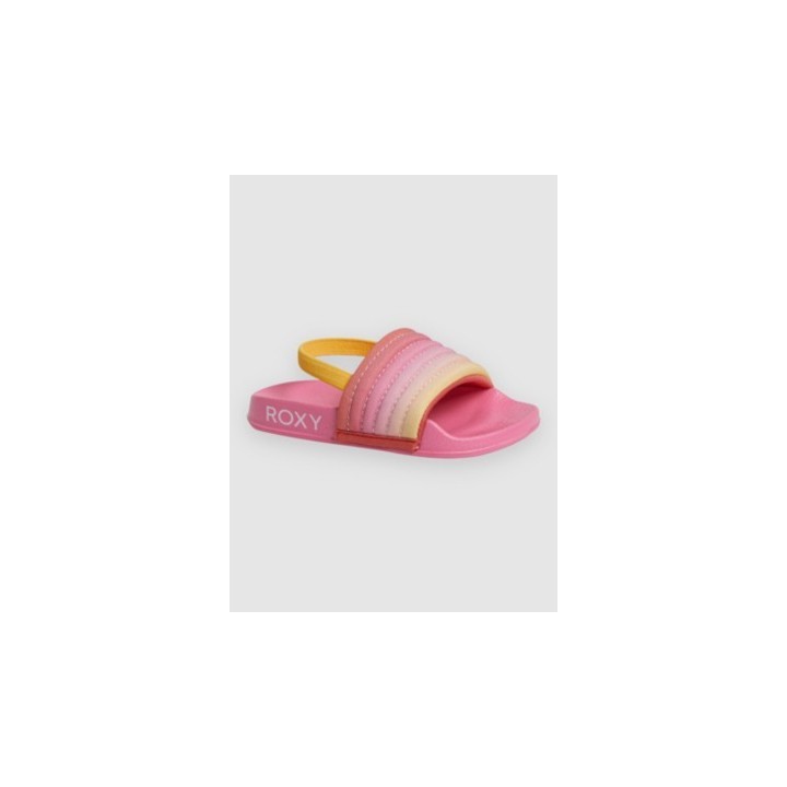 Roxy Tw Slippy Ribb Kids Sandalen pink