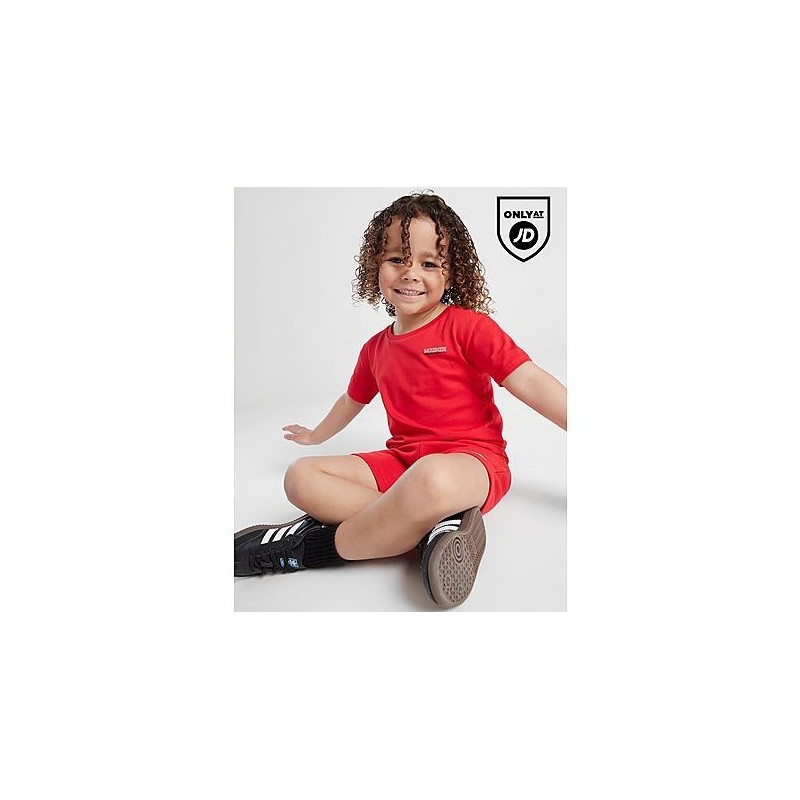 McKenzie Essential T-Shirt/Shorts Set Babys - Red, Red
