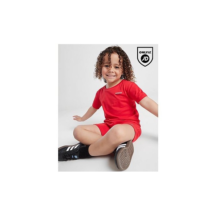 McKenzie Essential T-Shirt/Shorts Set Babys - Red, Red
