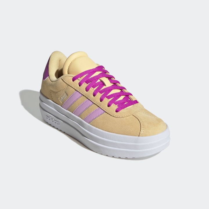 adidas Sportswear Sneaker "VL COURT BOLD LIFESTYLE KIDS", Design auf den Spuren des adidas Gazelle Bold