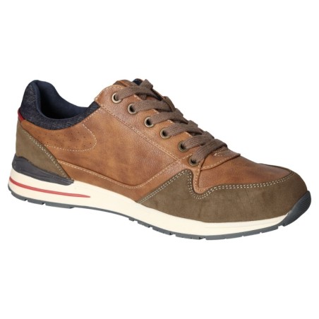 Mustang Shoes Sneaker, Freizeitschuh, Schnürschuh mit Außenreißverschluss