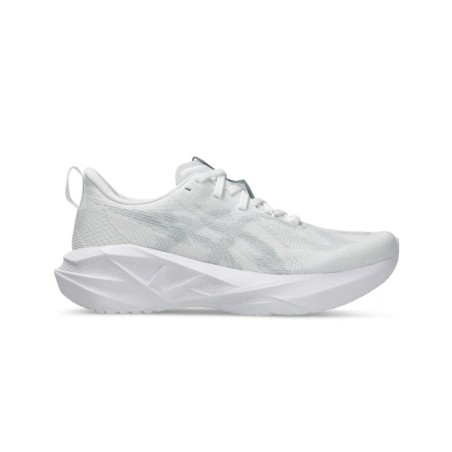 Asics Novablast 5 Weiß Grau SS25 Damen Laufschuhe, Größe 39 - EUR