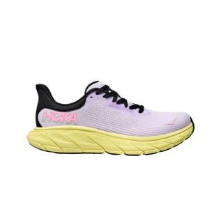 Hoka Arahi 7 Schuhe Rosa Gelb SS25 Damen, Größe EU 38