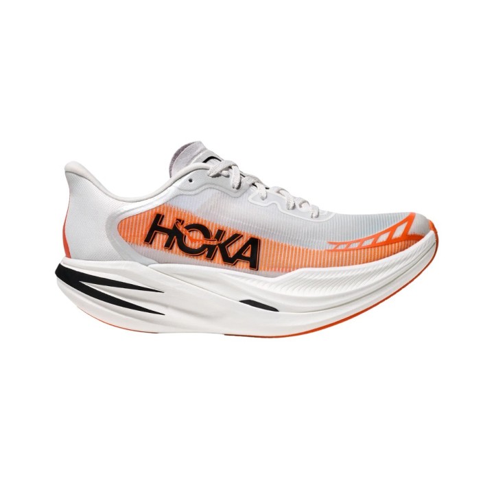 Hoka Cielo X1 2.0 Weiß Orange SS25 Unisex Schuhe, Größe EU 40