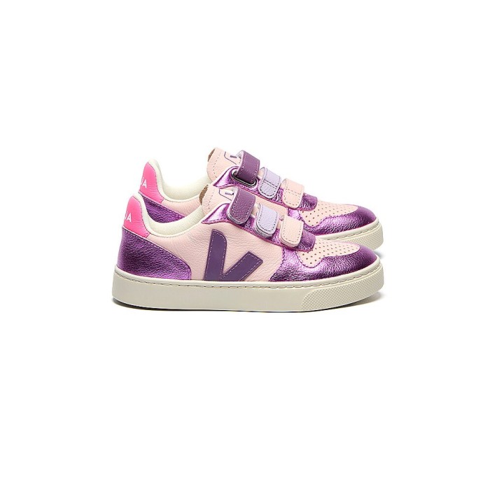 VEJA Mädchen Sneaker V-10 pink | 25