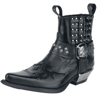 New Rock Boot - Antik - EU40 bis EU47 - für Männer - Größe EU40 - schwarz