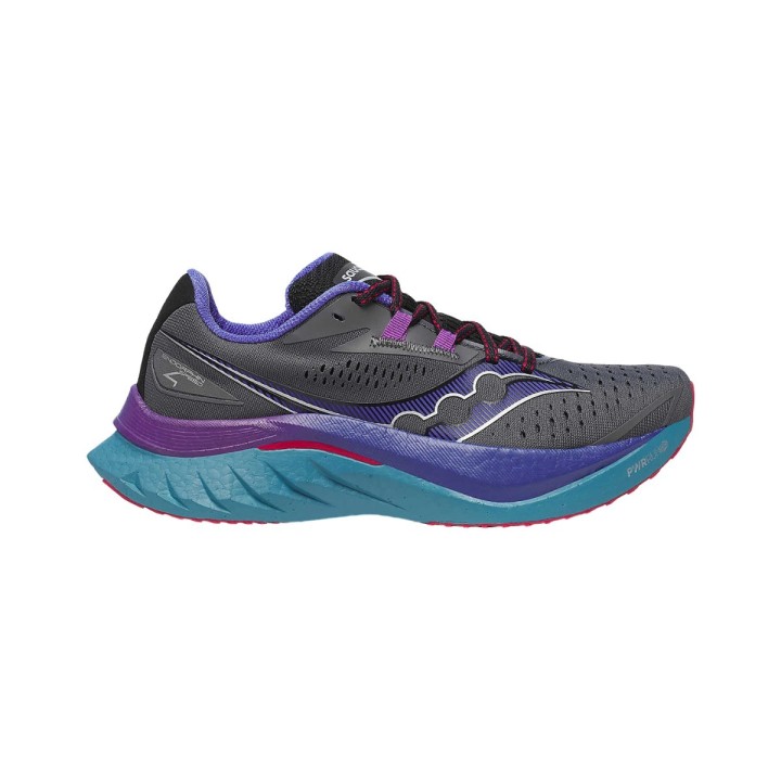 Saucony Endorphin Speed 4 Schuhe Schwarz Lila SS25 Damen, Größe 38 - EUR