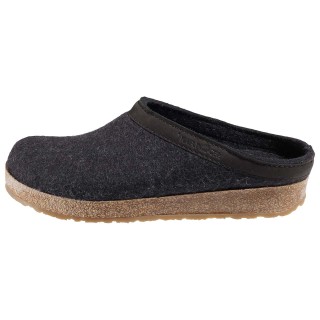 Haflinger Hausschuhe "Torben" graphit, Gr. 46